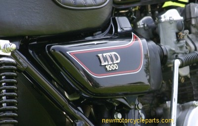 Right Sidecover of '78 KZ1000B LTD Built By Rob Eberle